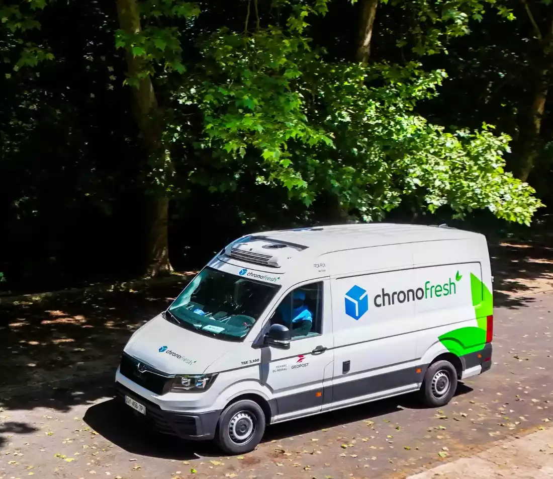 Véhicule frigorifique Chronofresh avec chauffeur 