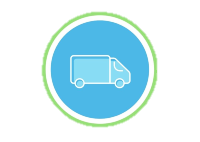 picto blanc camion