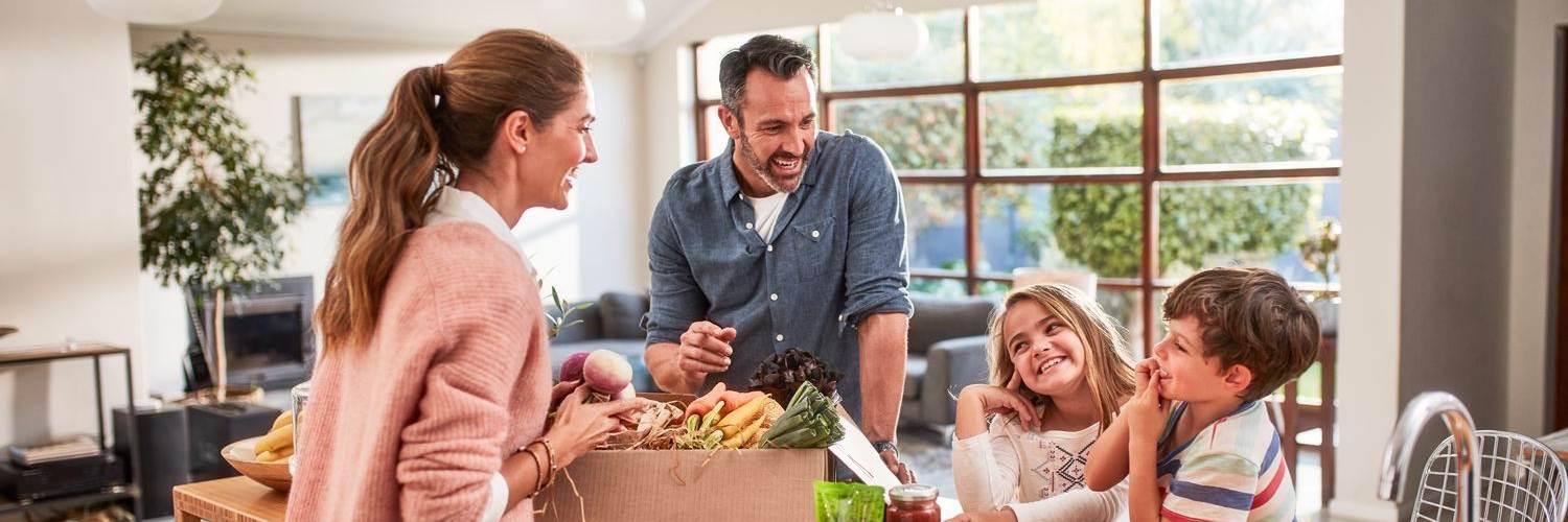 famille colis alimentaire